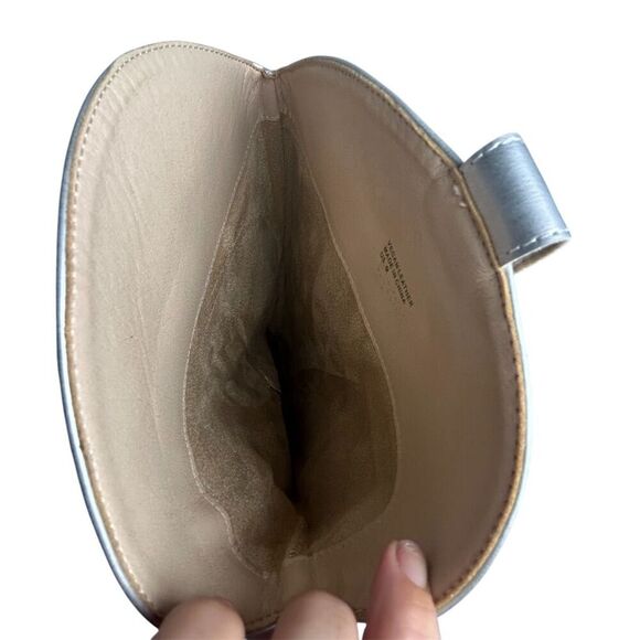 Arula Women's Silver Knee-High Cowboy Boots Size 9 Western Style - Picture 13 of 15